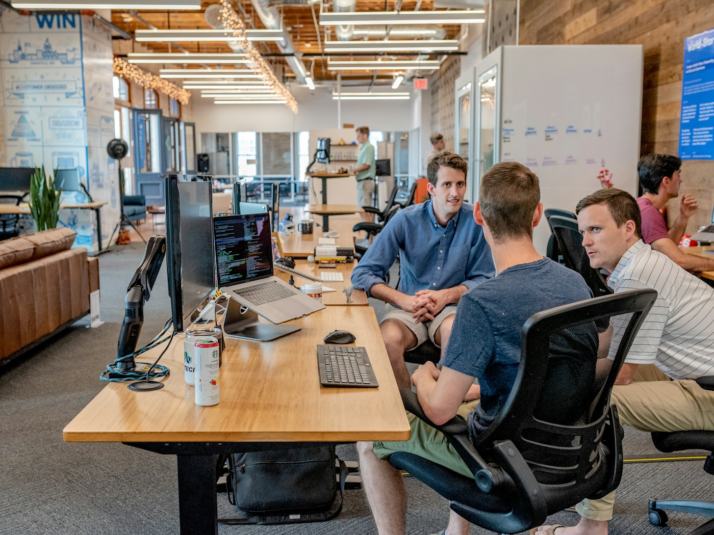 Representative imagery: operations and teamwork.